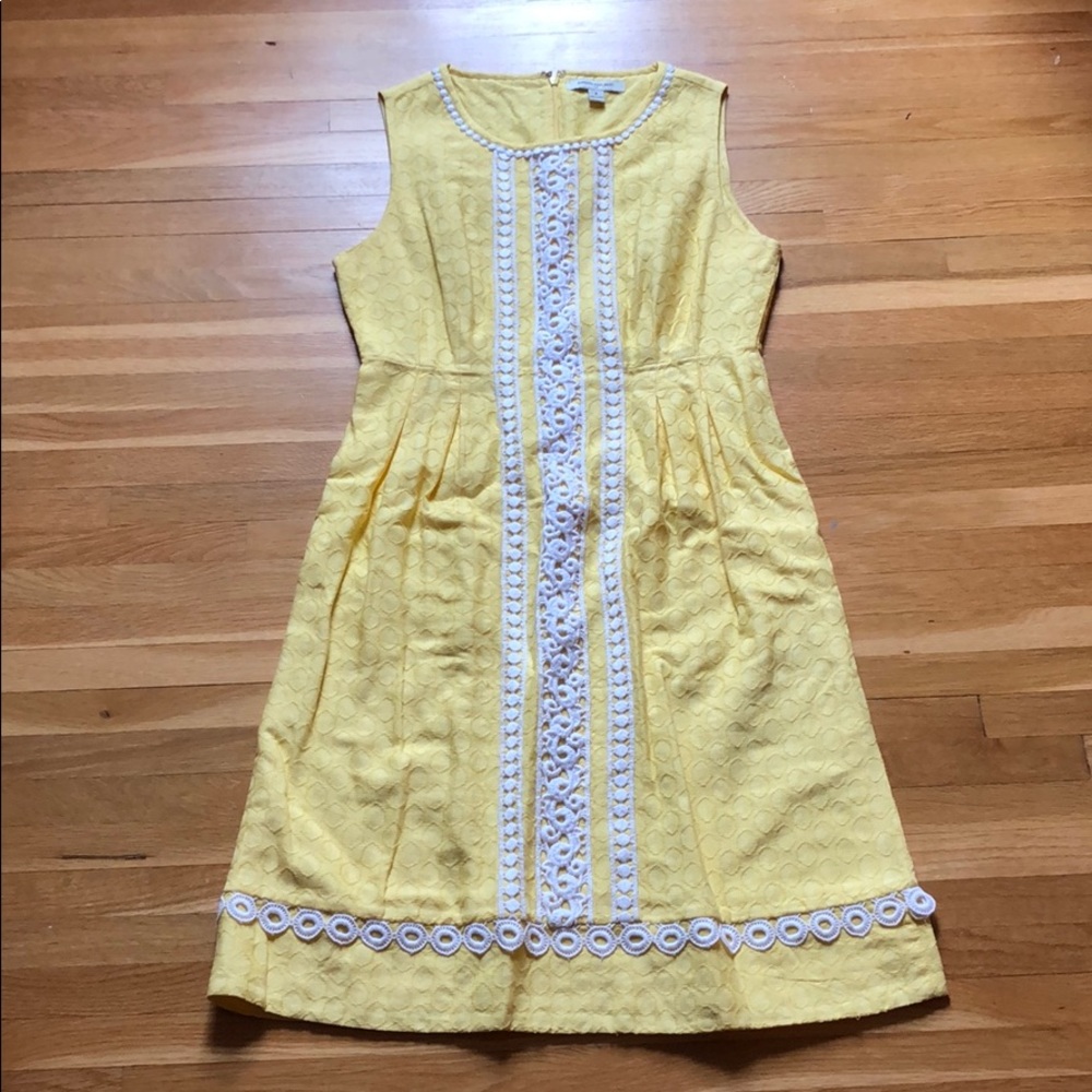 Banana republic gorgeous yellow dress sz 4